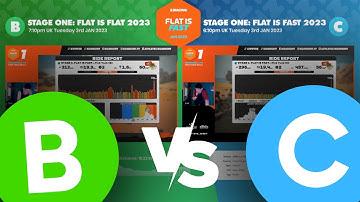 B Cat ZWIFT Racing - How Much Faster Is It Than a C Cat Race?