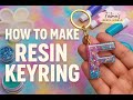 "DIY Rose Petals &amp; Gold Flakes Resin Keychains | Elegant Gift Idea 🌹✨"#diy //#love
