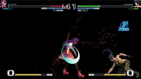 THE KING OF FIGHTERS XIV - Athena Asamiya vs Leona Heidern