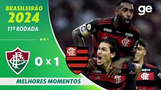 Thumbnail for FLUMINENSE 0 X 1 FLAMENGO | MELHORES MOMENTOS | 11ª RODADA DO BRASILEIRÃO SÉRIE A 2024 | ge.globo