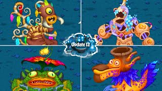 All Rare Wublins Comparison (Rare Wublins update 12) | My Singing Monsters