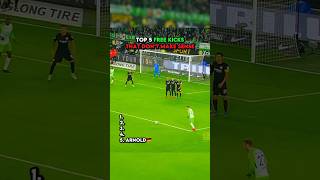Top 5 Free Kicks That Don’t Make Sense #top5 ##goals #freekick