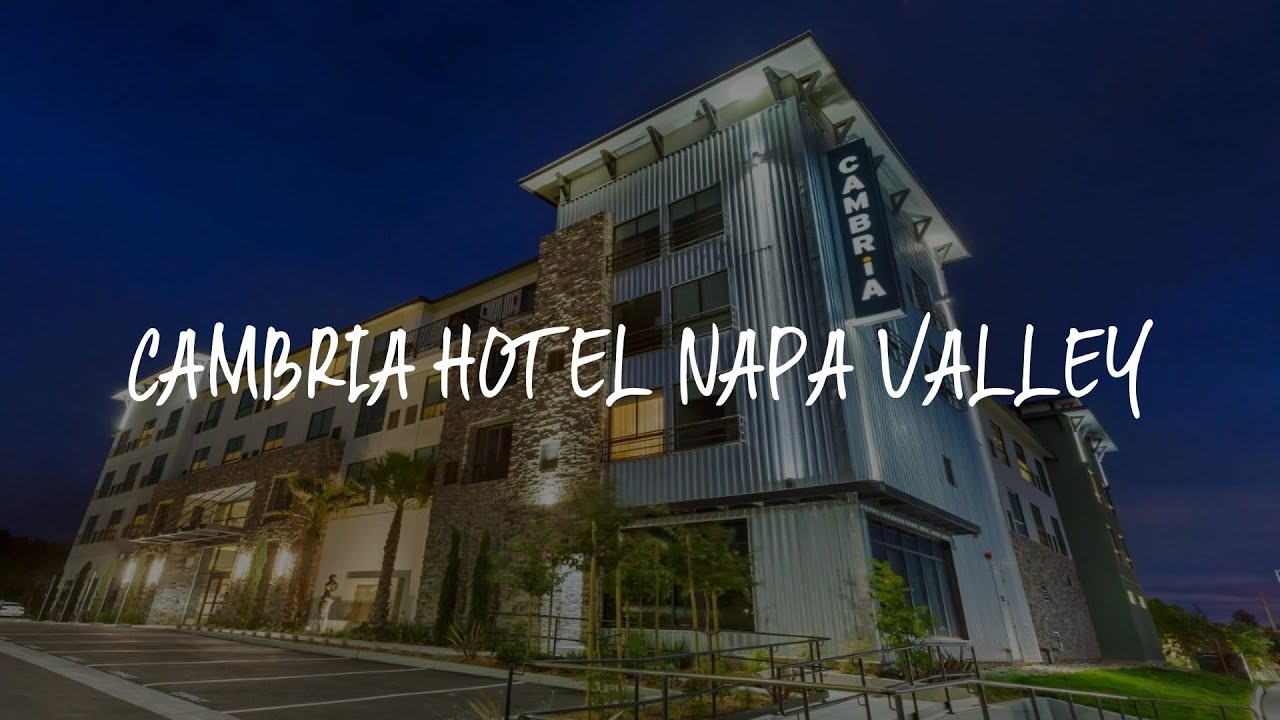 Cambria Hotel Napa Valley Review Napa , United States of America