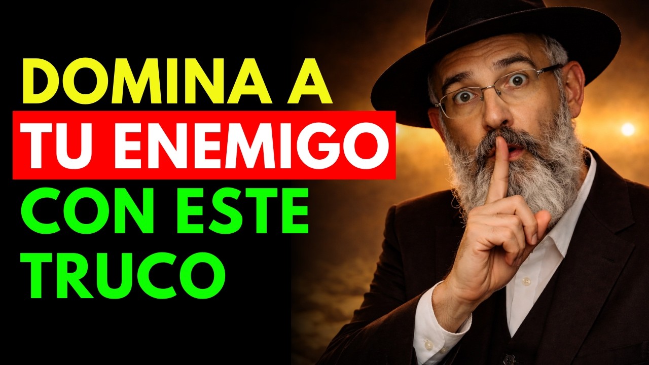 7 Trucos PSICOLÓGICOS Simples para CONTROLAR a tu ENEMIGO en cualquier situación | Sabiduría Judía