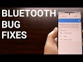 Fixing Samsung's Galaxy S20 Bluetooth Connection Issues