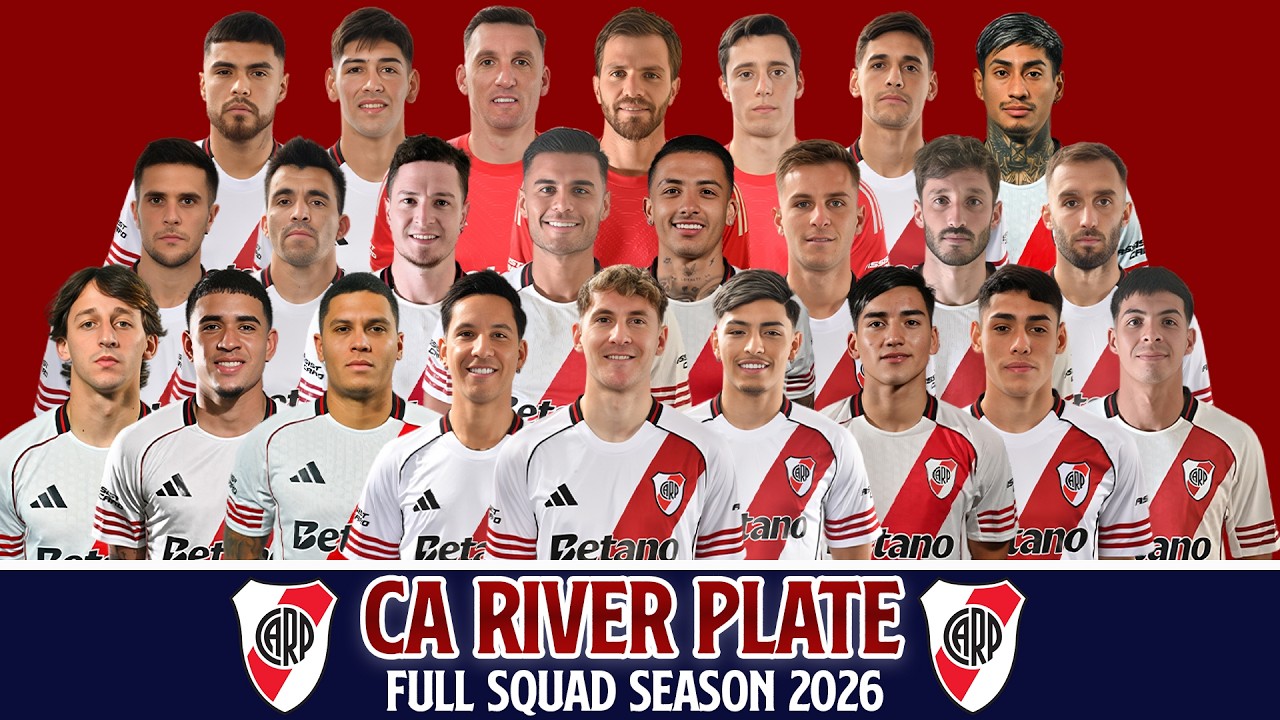 CA River Plate 2026 | Full Team Lineup