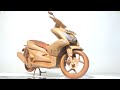 Wood Carving - Yamaha Aerox 2020 - Woodworking art