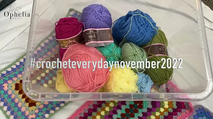 Easy Stash Buster Crochet Blanket // PART 2: Joining The Rectangles // Ophelia Talks Crochet