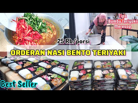 Nasi Bento Daging Teriyaki