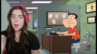Quagmire Being A Perv REACTION