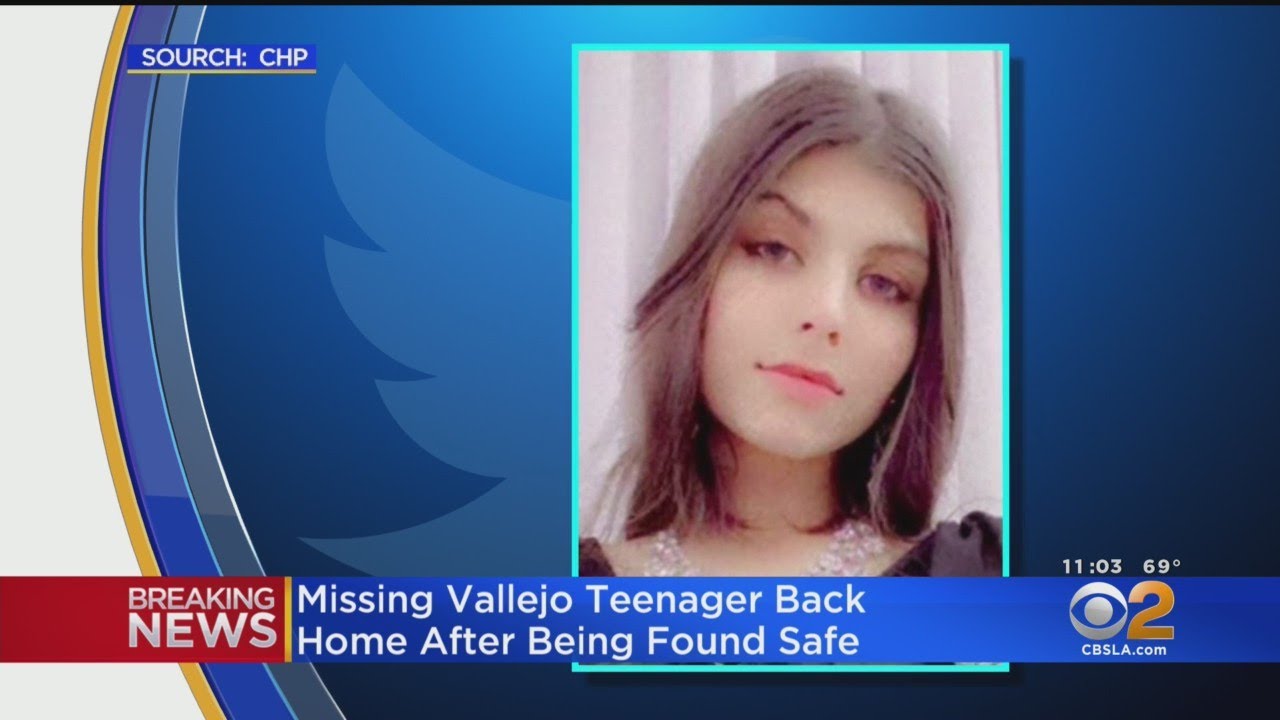 Abducted Vallejo Teen Girl Found Safe, Amber Alert Canceled - YouTube