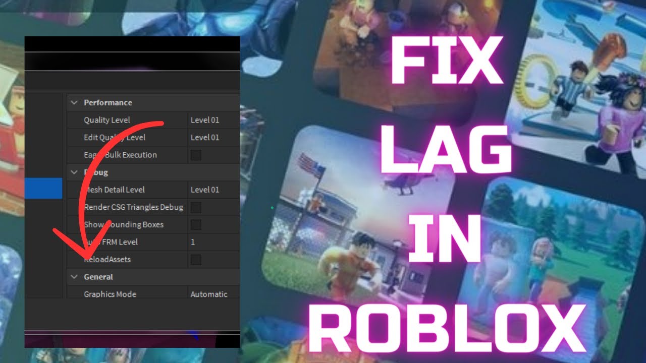 How To FIX Lag In Roblox 2024 How To GET MORE FPS In Roblox YouTube 