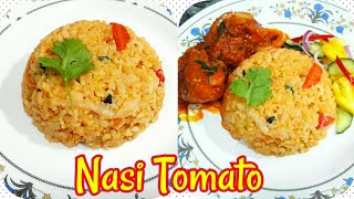 Cara Masak Nasi Tomato guna Beras Biasa | How to Cook Tomato Rice with Regular Rice