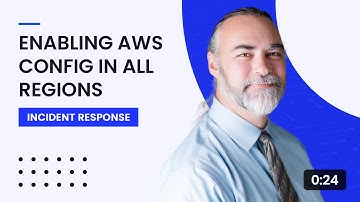 Enabling AWS Config in All Regions