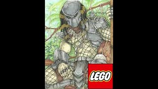 Туторіал Лего як зробити Хижака (how to build lego Predator)