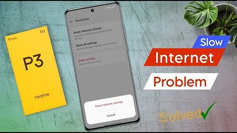 How to Fix Realme P3 Slow Internet Speed | Data Connection Not Working in Realme P3