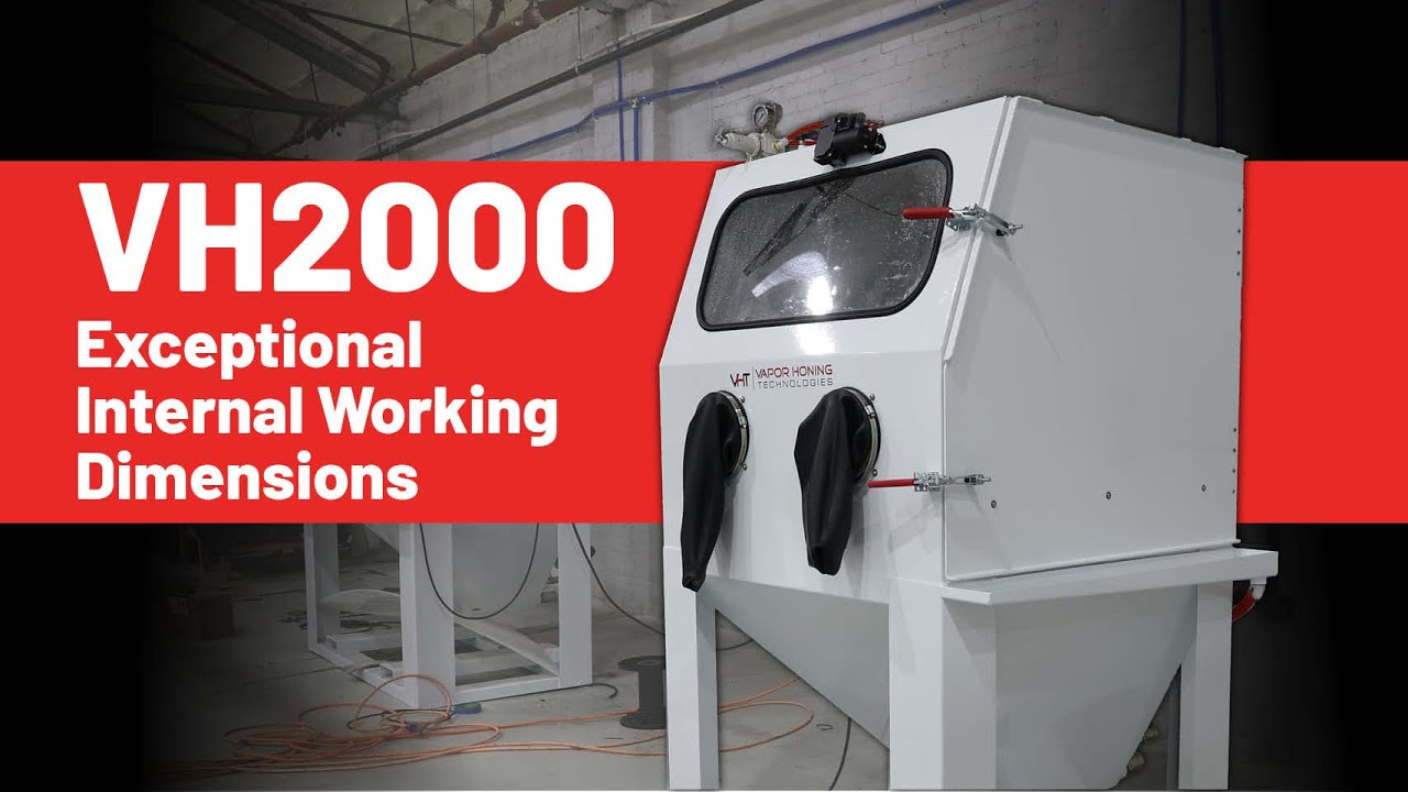 Introducing the 2024 VH2000 - The Best In Surface Finishing Equipment