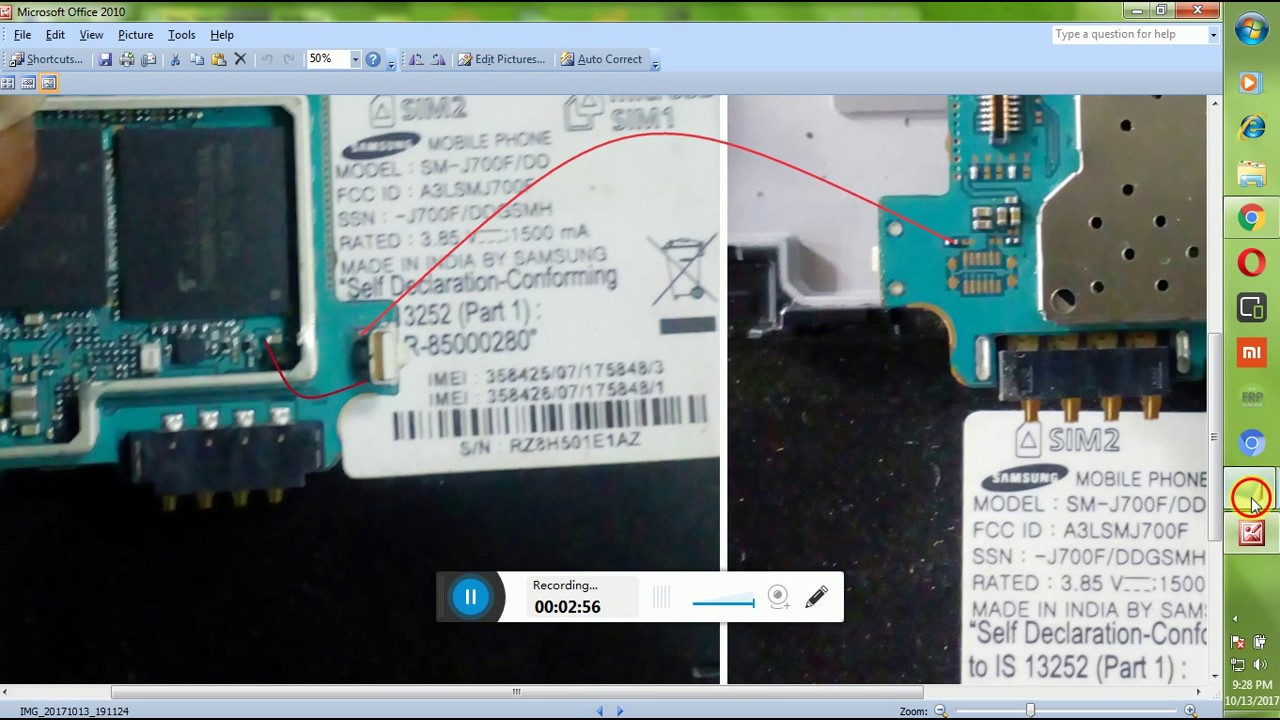 Samsung j7 on off problem switch way - YouTube