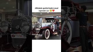 Abhishek spotted india's most expensive car 🥹❤️ @triggeredinsaan #liveinsaan #shorts