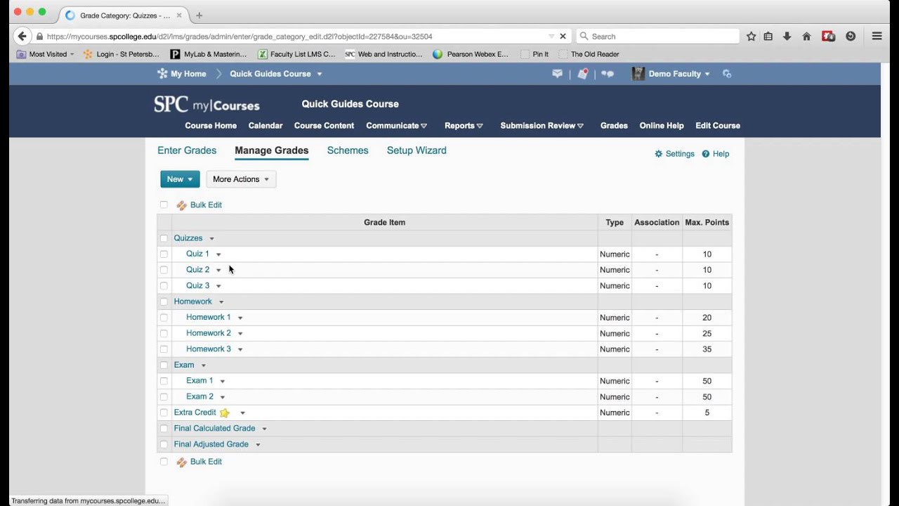 Quick Guide Gradebook Manually Enter or Edit Enter Grades via a Category YouTube