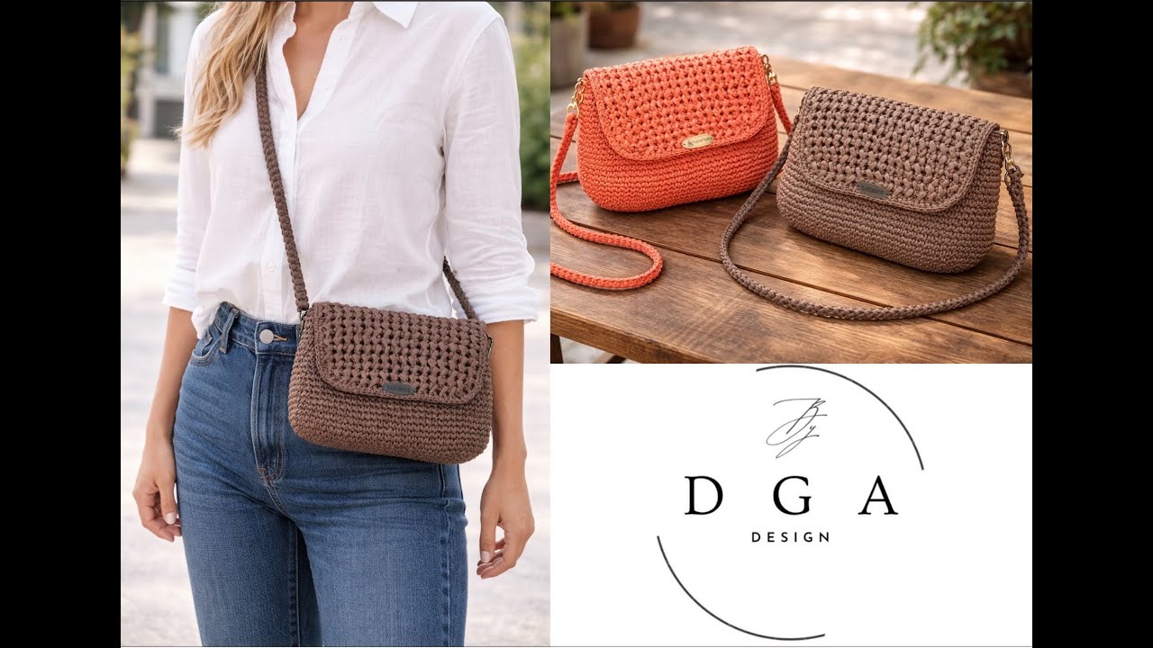 Kapaklı Omuz Çantası / Shoulder Bag with Flap ( With English subtitles )