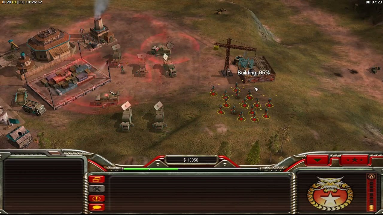 Defcon FFA - Infantry General - Pro Rules - C&C Generals Zero Hour