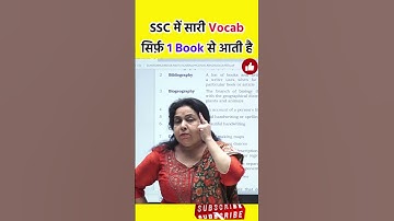 SSC asks all the vocabulary of English from this one book Neetu Singh Mam SSC CGL 2023 SSC CHSL S...