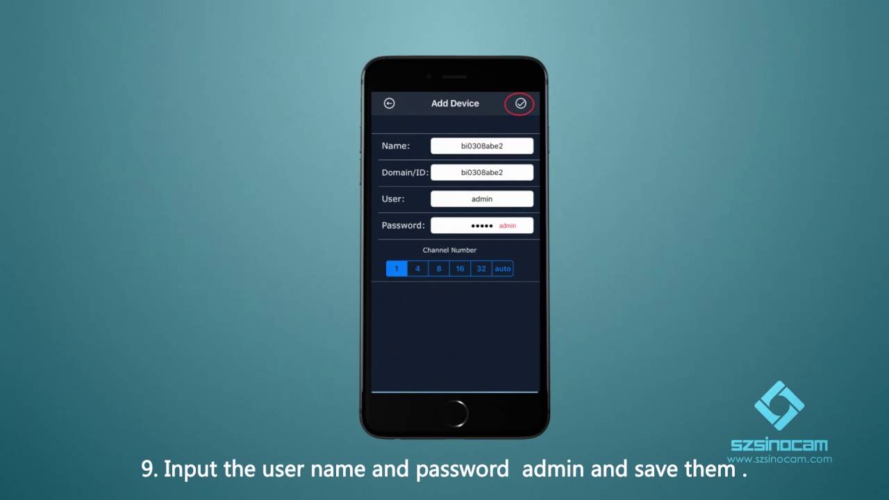 Szsinocam IP Camera APP Set Up - YouTube