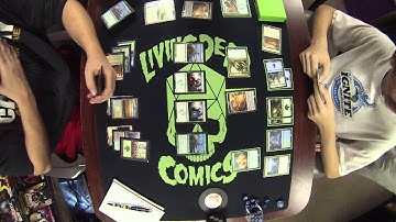 FNM 7-10-15: Round 3 Matt (Abzan Midrange) Vs Grant (Bant Morph)