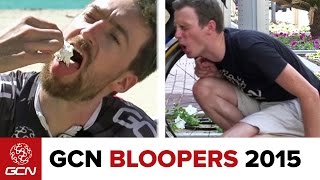 GCN's Bloopers – Part 4 | The Best Global Cycling Network Outtakes + Fails Of 2015