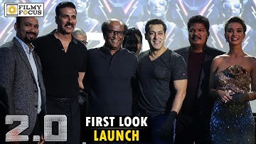 2.0 First Look Launch || Full Video || Rajinikanth, Akshay Kumar, Salman Khan, Shankar, Amy Jackson