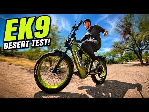 Cybervelo EK9 Review: 5,000W Fat-Tire E-Bike Tested