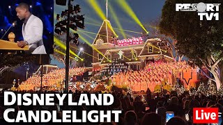 🔴Live: Disneyland Candlelight Processional 2021 - Sterling K. Brown - Live Stream - 12-5-21