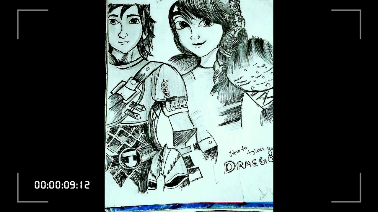 My drawing progress 🙌 - YouTube