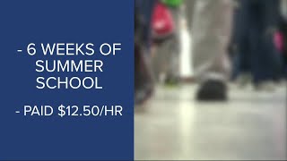 BPS incentive to graduate, paid to attend summer school