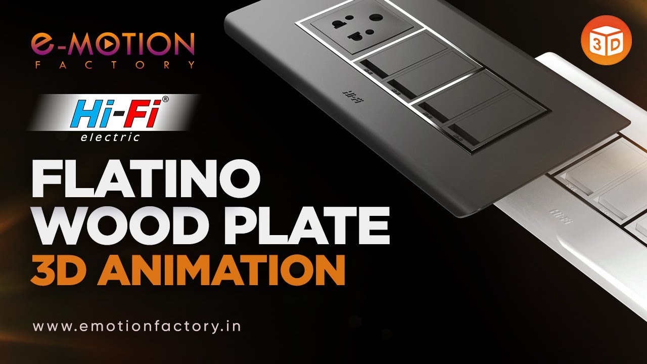 Flatino Wood Plate by Hi Fi