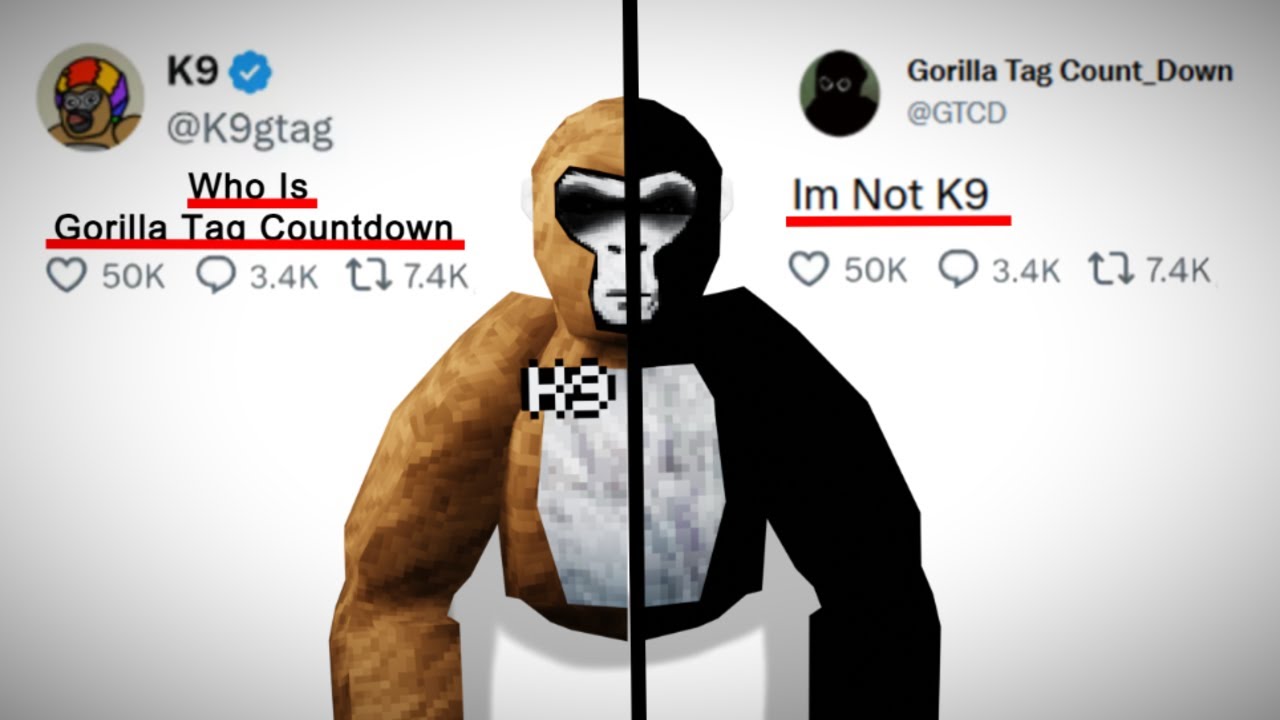 Gorilla Tag Countdown Told Me To Make This Video...