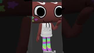 my first 3d animation #3d #sketchfab #animation #dandysworld #letmeoutofthebasement