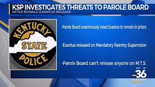 KSP investigates threats to parole board