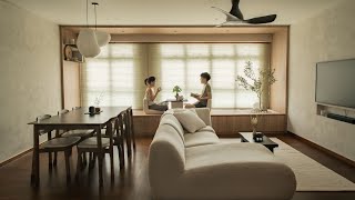 Inside A Ryokan-Inspired Japanese Minimalist HDB Home