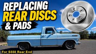 Replacing the S550 Rotors and Pads in my F100