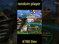 rendom player 😱✅ #freefire #4780dev