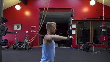 Cable Upright External Rotation