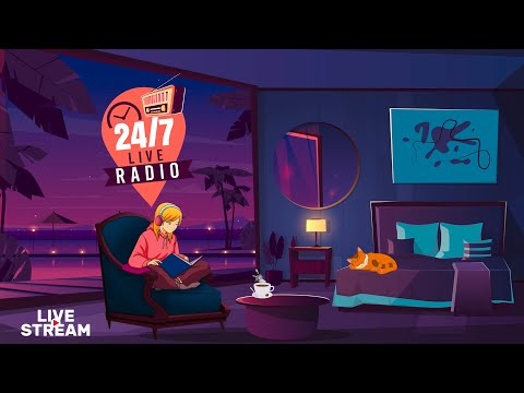 🔴24/7 R A D I O with Lofi Girl 🤷‍♀️[lofi hip hop/relaxing beats] Girl and the Cat