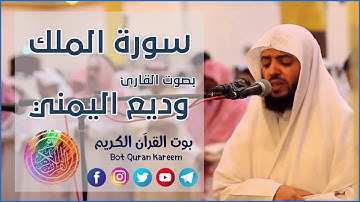 سورة الملك بصوت القارئ وديع اليمني