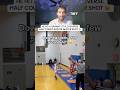 He Hit A Grammy Style REVERSE Half Court BUZZER BEATER Shot 🫨 #basketball #trickshot #ballislife