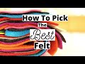 What Type Of Felt I Buy | JoAnn Fabrics Trip | Etsy Shop Materials