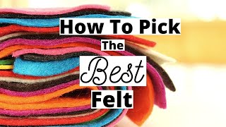 What Type Of Felt I Buy | JoAnn Fabrics Trip | Etsy Shop Materials