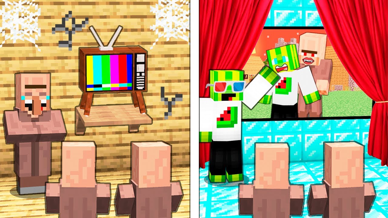 БІДНИЙ КІНОТЕАТР ПРОТИ БОГАТОГО У МАЙНКРАФТІ