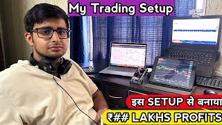 My Day Trading Setup & Trading Journey | My PnL Reveal |  Saksham Thakur | Thakurji Trading